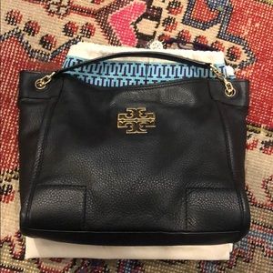 Authentic Tory Burch Black Leather Purse
